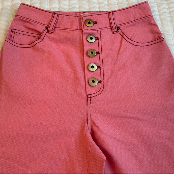 Kate Spade Heather Basket Weave Wide Leg Pant Size 00 - Picture 5 of 11